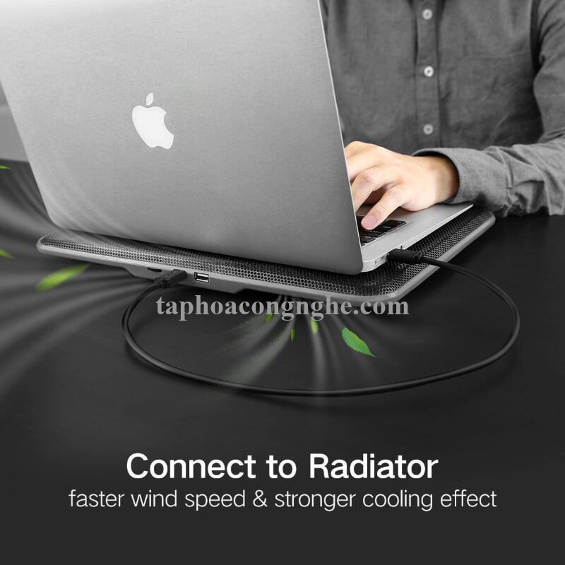 Ugreen 30136 3M màu Đen Cáp 2 đầu USB 2.0 vỏ nhựa PVC US102 30030136